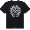 Black Chrome Heart Shirt 