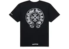 Black Chrome Heart Shirt 