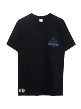 Blue Horseshoe T-Shirt Chrome Hearts