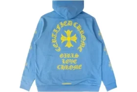 Blue Sanskrit Chrome Hearts Hoodie