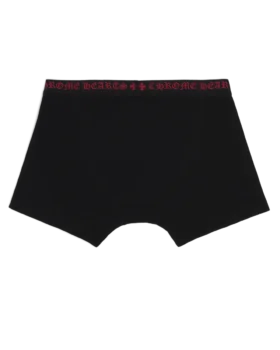 Chrome Hearts Black Cotton Boxer Brief