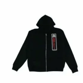 Chrome Hearts Black Foti Jarvis Block Zip Hoodie