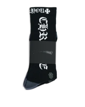 Chrome Hearts Blue, White & Yellow Socks