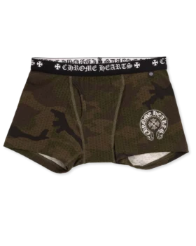 Chrome Hearts Camo Plus Print Cotton Boxer Brief