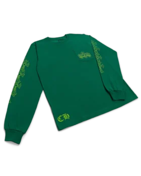Chrome Hearts Cemetery Cross Long Sleeve T-Shirt