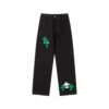 Chrome Hearts Cross Green & White Patch Jeans