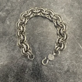 Chrome Hearts Double B Ring Bracelet 