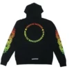 Chrome Hearts Floral Sleeve Gradient Hoodie