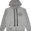 Chrome Hearts Framed Plus Cross Hoodies