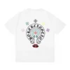 Chrome Hearts Multi Logo and Lips Design T-Shirt