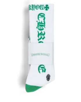 Chrome Hearts Red, Green & Black Socks