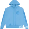 Chrome Hearts Sanskrit Hoodie Blue