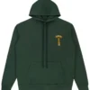 Chrome Hearts T Bar Hoodie Green/Gold