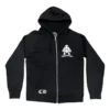 Chrome Hearts Triple Cross Logo Zip up Hoodie