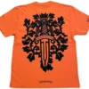 Chrome Hearts Vine Dagger T Shirt Orange Black