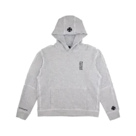 Leather Patch Fuck You Hoodie