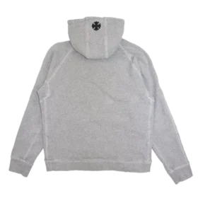 Leather Patch Fuck You Hoodie